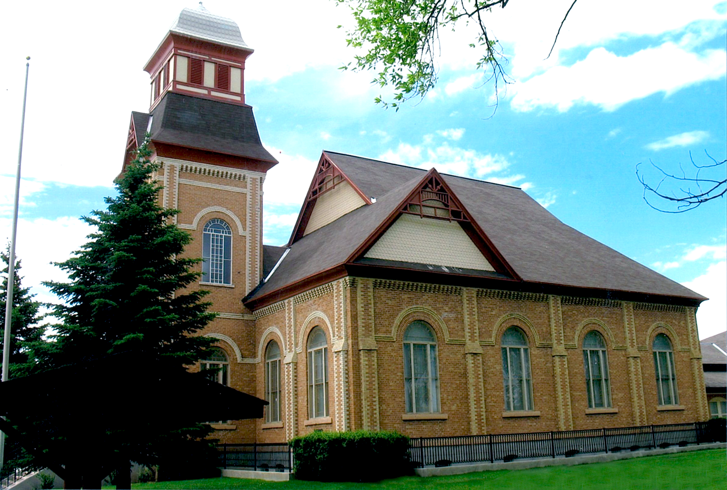 1 Randolph Utah Chapel bulit by Andrew Grays Dad - John C Gray