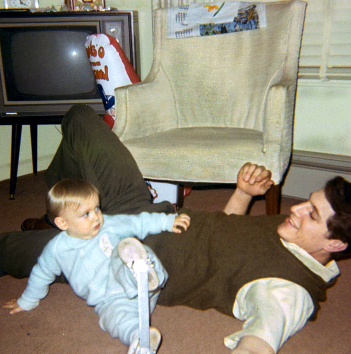 1059 Adam and Richard December 1970