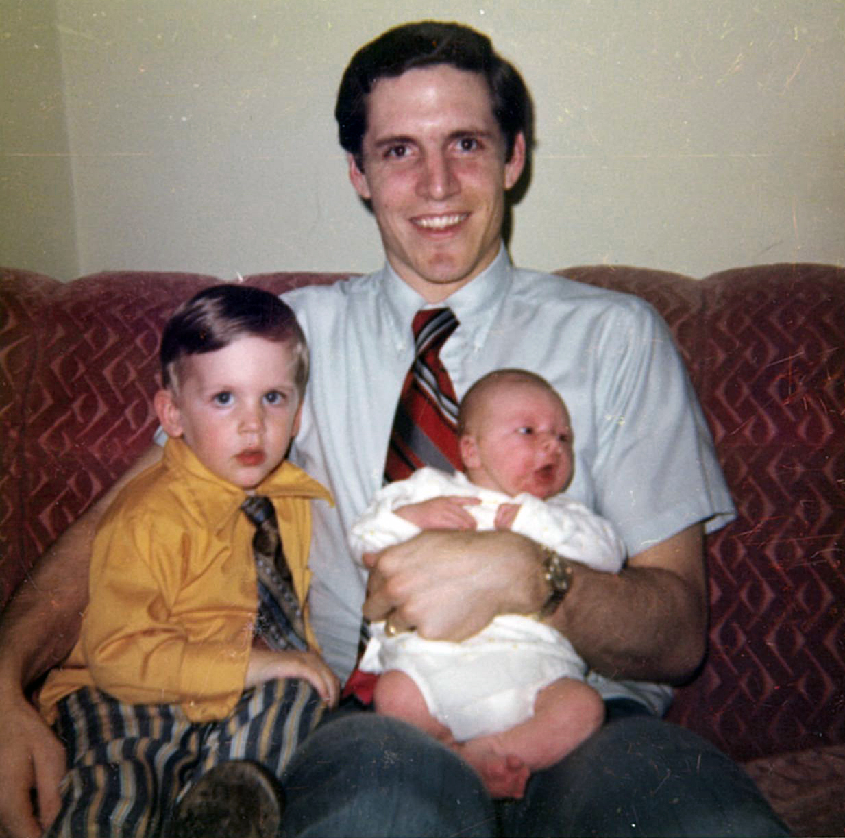 1100 Adam Richard and Jonathan April 1972
