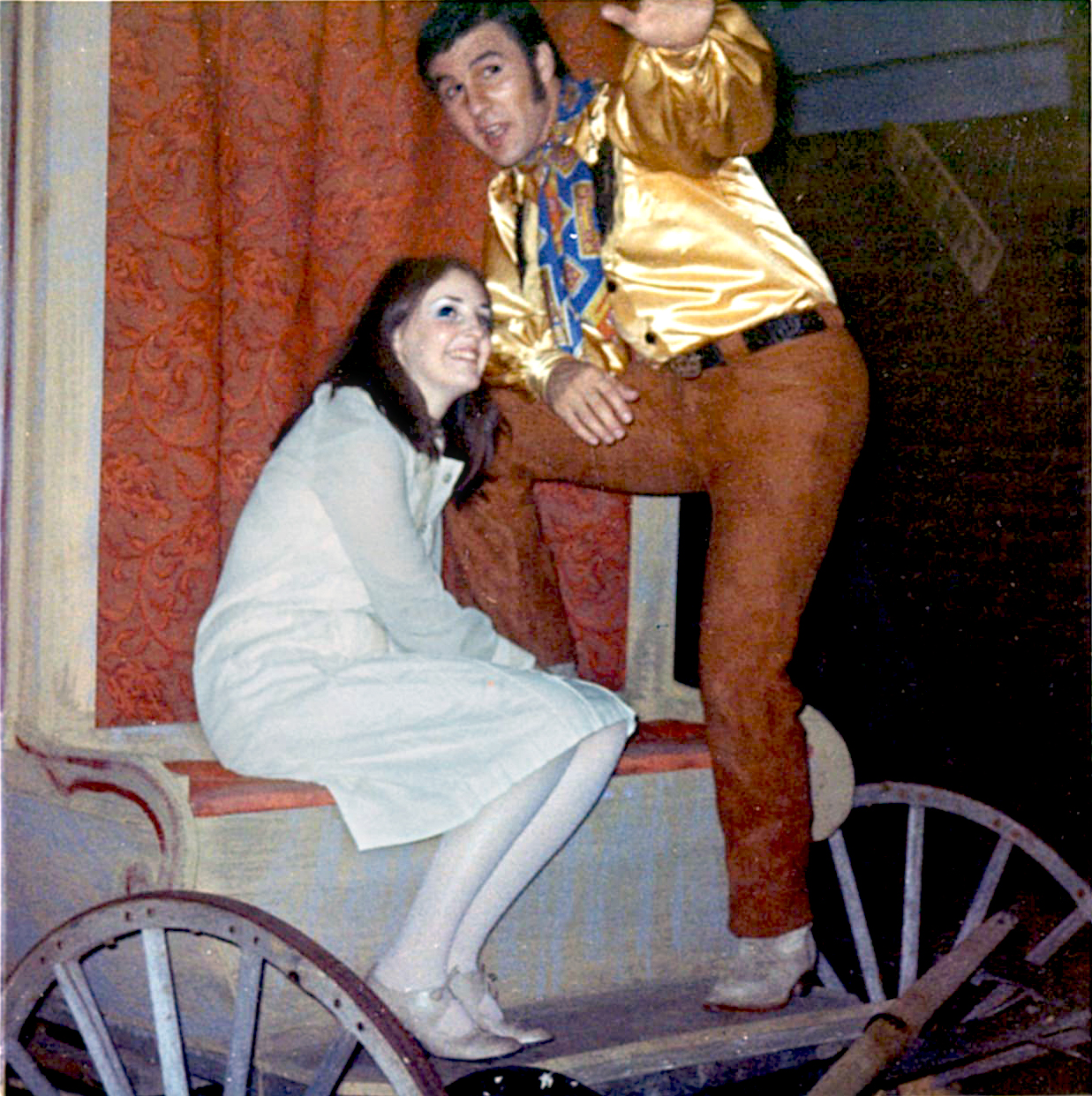 729 B Nelden Maxfield and Pamela Groo in a Play