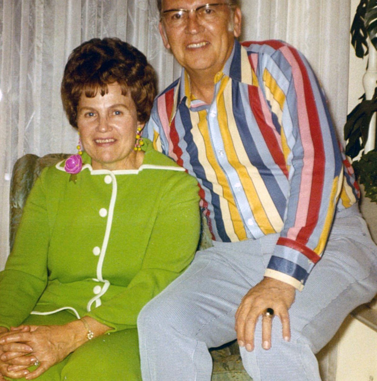 962 Christine and Wendell Maxfield 1972