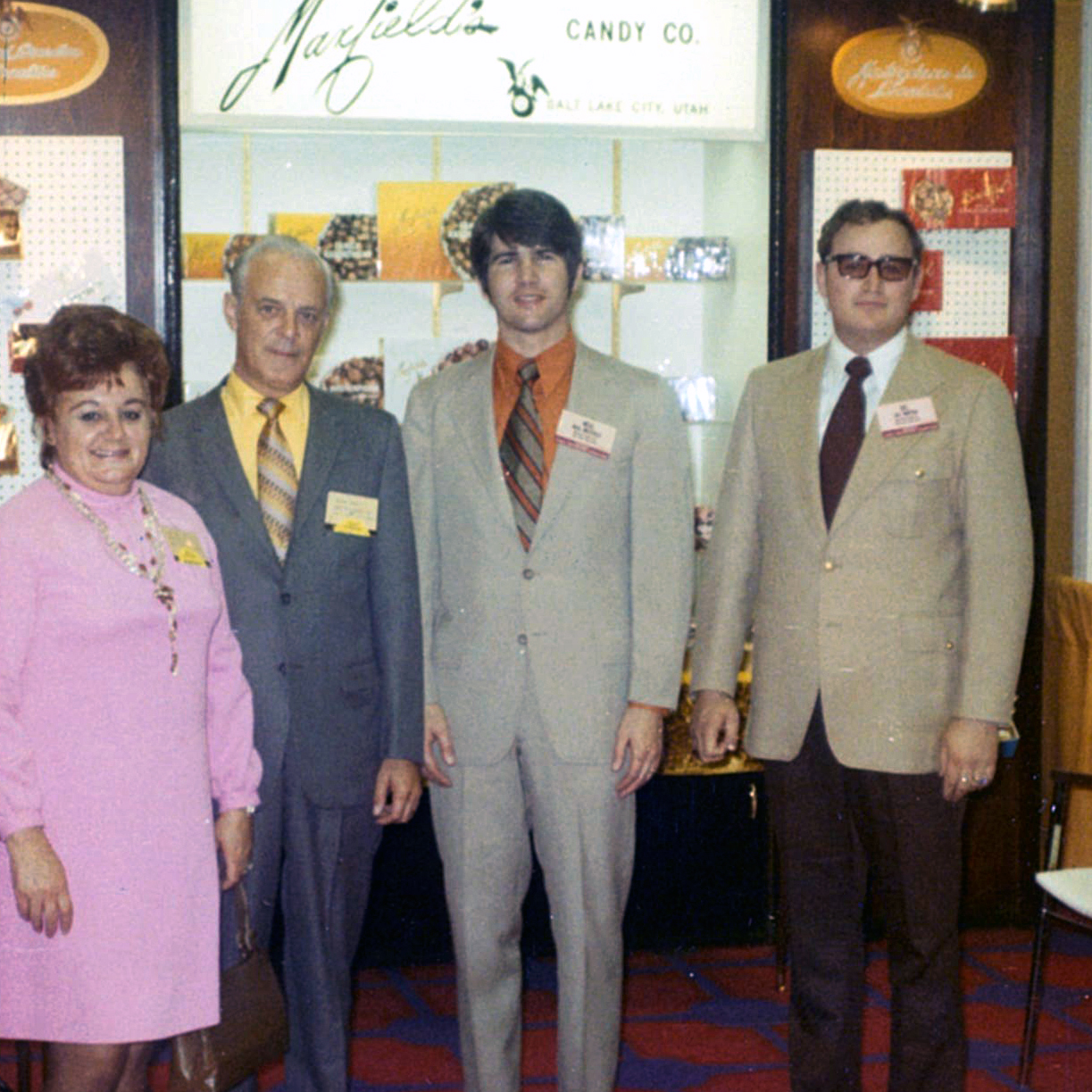 969 Mary and Howard Fry, Neal Maxfield and Delmar Norton Convention San Diego 1971