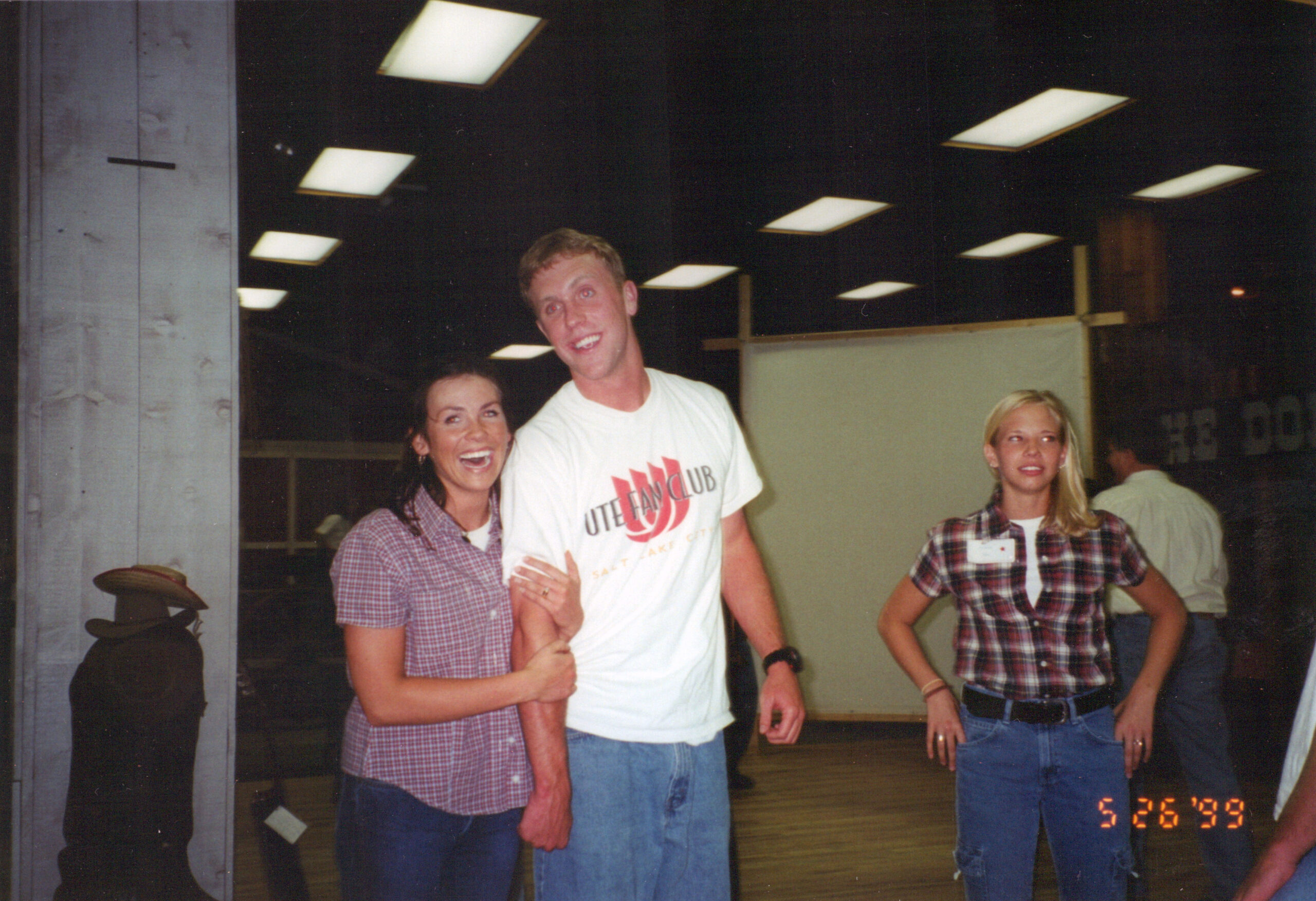 Marissa and Jeff Jackson and Danica May 1999