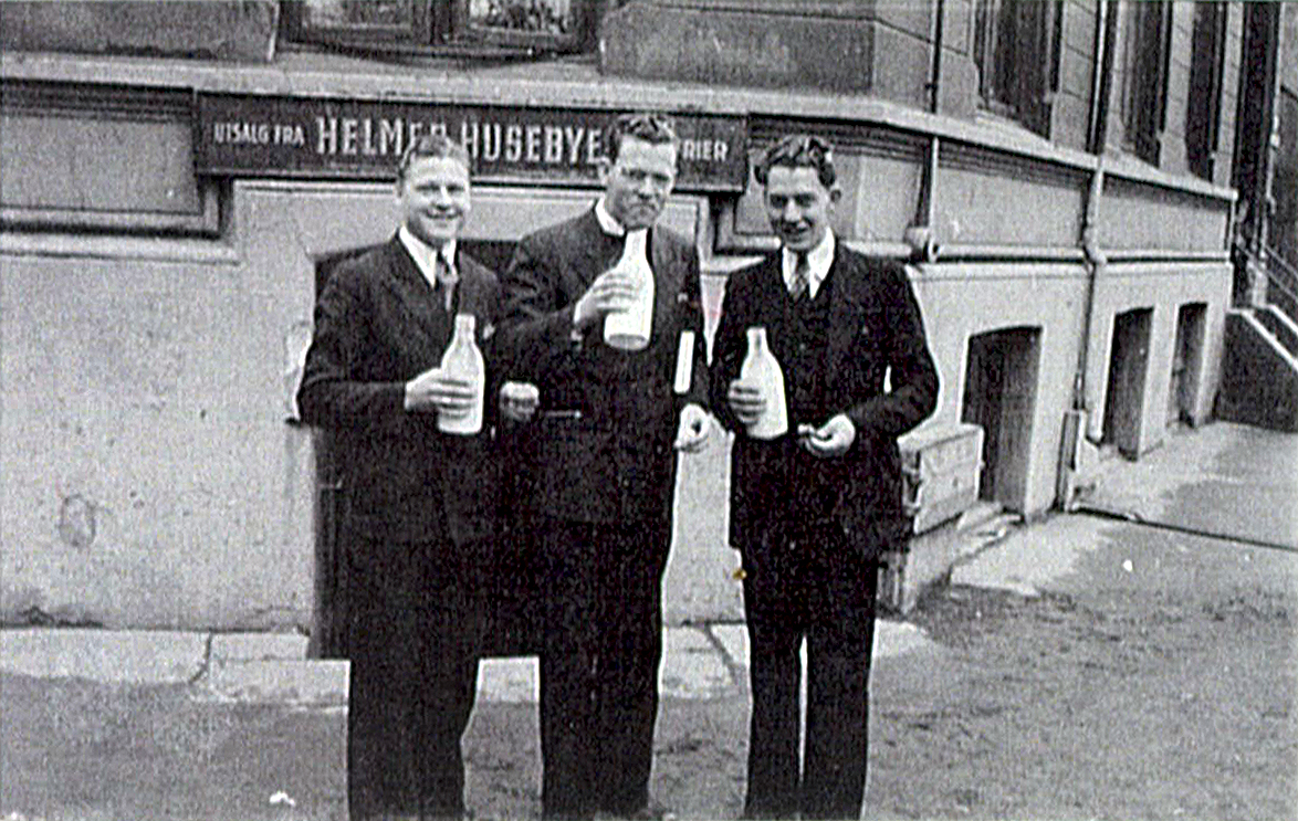 Sherm, Vard, and Bud on his Mission