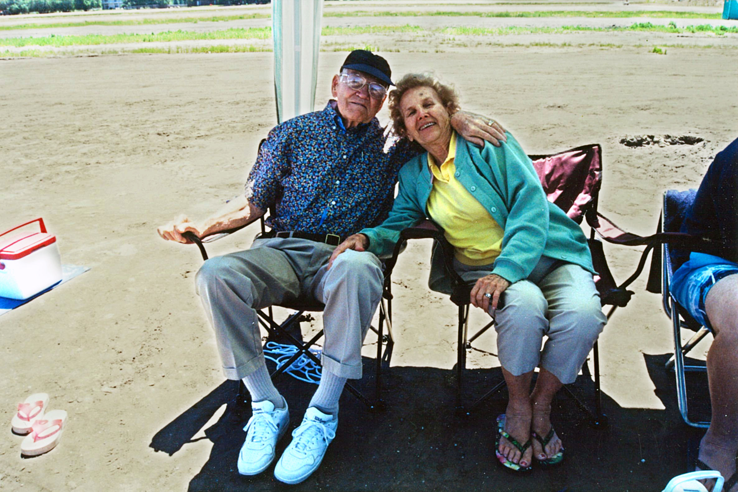 Vard and Elaine at Bear Lake